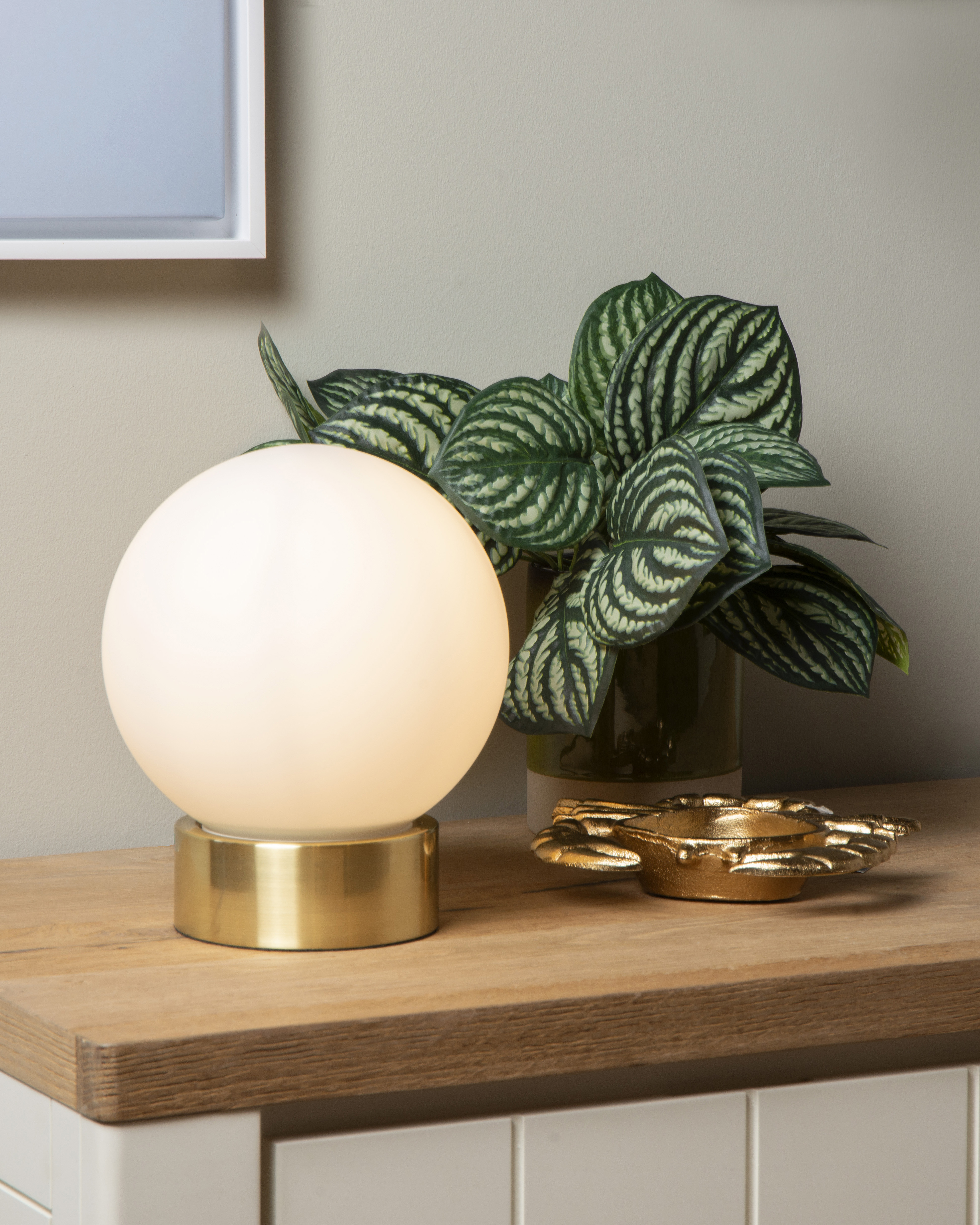 Lucide JORIT Table lamp 20 cm 1xE27 Opal
